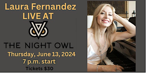 Primaire afbeelding van LIVE MUSIC with Laura Fernandez hosted by Dorland Music and The Night Owl