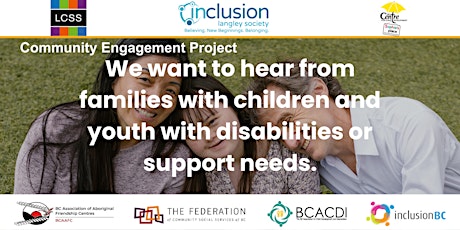 Community Engagement Project - Parents/Caregivers & Youth - Option B