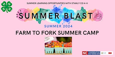 Farm to Fork Summer Camp