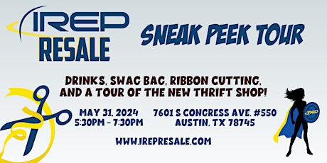 IREP Junk Removal Sneak Peek Tour Ribbon Cutting