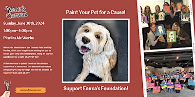 Imagem principal de Pinellas Paint Your Pet – A Paw-Some Fundraiser