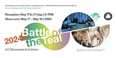 Imagem principal do evento Battle of The Teal Exhibit: 2024 Showcase Finale