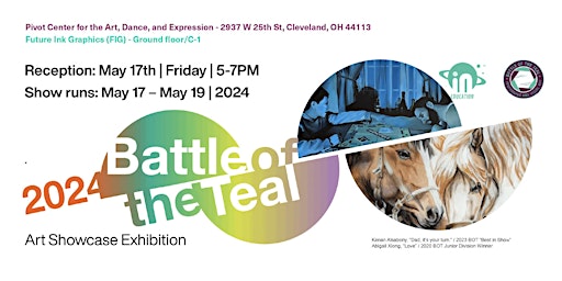 Imagem principal do evento Battle of The Teal Exhibit: 2024 Showcase Finale