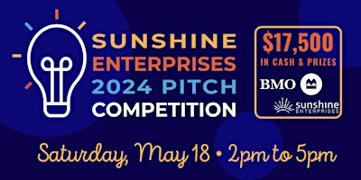Sunshine Enterprises Pitch Competition primary image