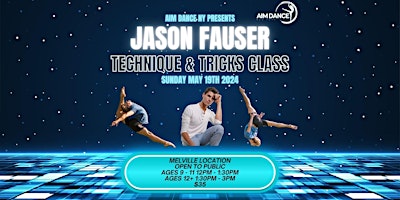 Imagem principal do evento Jason Fauser Technique & Tricks Class at AIM