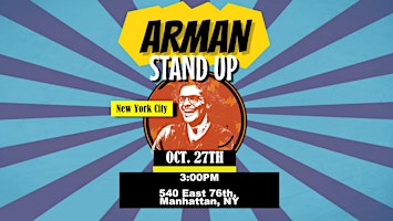 New York City - Farsi Standup Comedy Show by ARMAN primary image