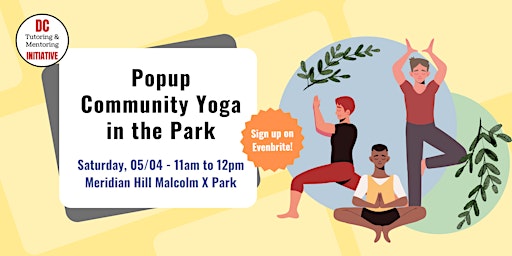 Imagem principal do evento Popup Community Yoga in the Park 05/04