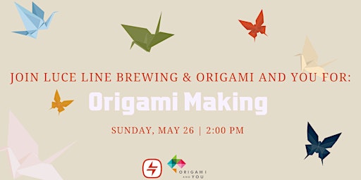 Imagem principal do evento Origami Make and Take