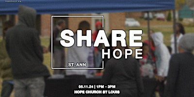 Imagem principal do evento SHARE HOPE ST. ANN