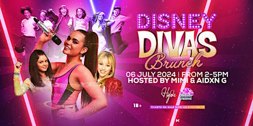 Imagem principal do evento Glitter 'n' Groove Presents - Disney's Divas