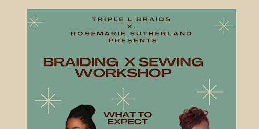 Immagine principale di Braids x Sewing workshop 