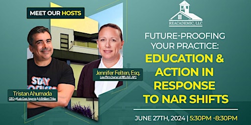 Primaire afbeelding van Future-Proofing Your Practice: Education & Action in Response to NAR Shifts