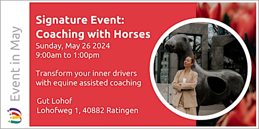 Imagen principal de Signature Event: Coaching with Horses