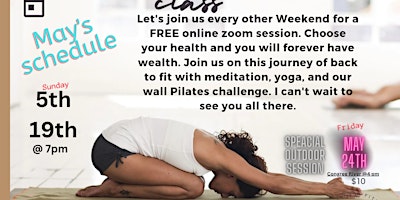 Online Free Yoga Fitness Zoom primary image