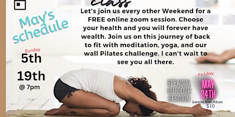 Online Free Yoga Fitness Zoom