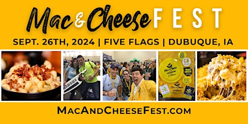 Imagem principal de Mac and Cheese Fest Dubuque