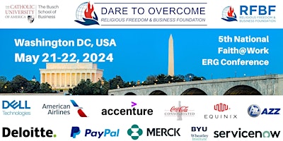 Dare to Overcome National Faith@Work ERG Conference primary image