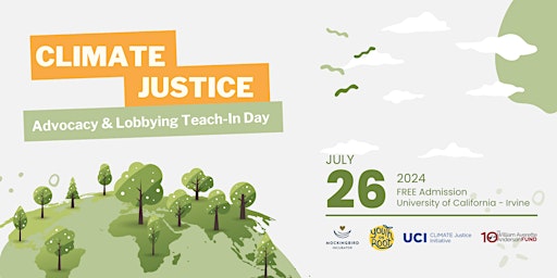 Imagem principal do evento Climate Justice Advocacy and Lobbying Teach-In Day