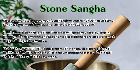 Stone Sangha: A Meditation Event