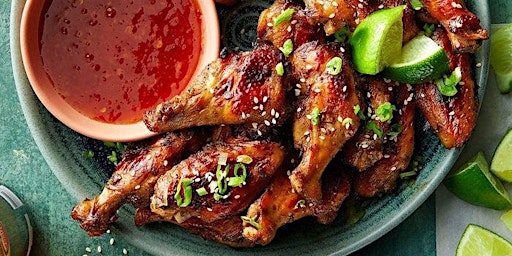 Hauptbild für UBS IN PERSON Cooking Class: Chicken Wings & Kimchi Sauce