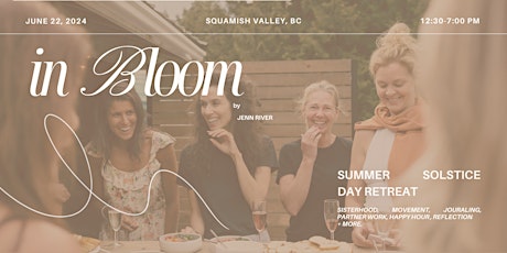 In Bloom | Summer Solstice Day Retreat