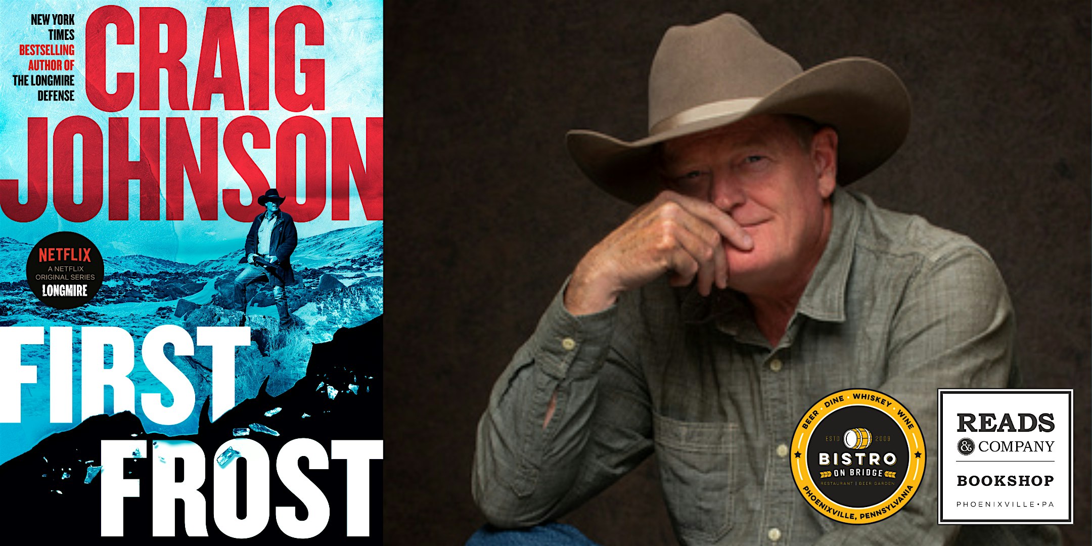 Craig Johnson, Author of First Frost
