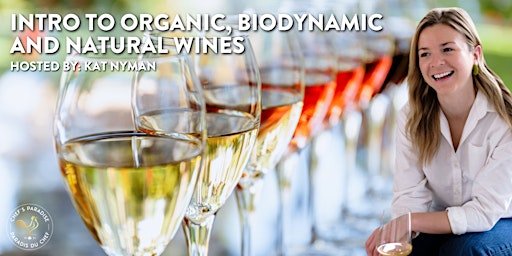 Imagem principal do evento Intro to Organic, Biodynamic and Natural Wines