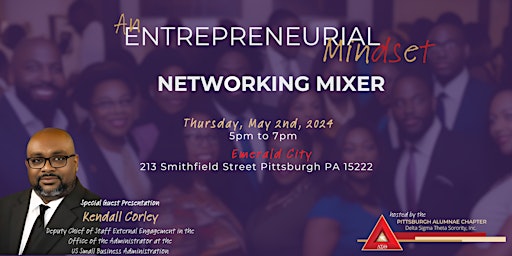 An Entrepreneurial Mindset Networking Mixer primary image