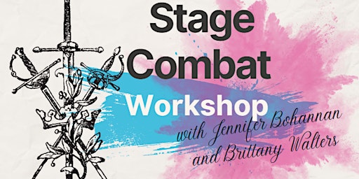 Swordplay: Stage Combat Two Day Master camp primary image