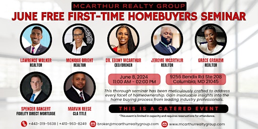 Imagem principal de 1st (First)  time home-buyer seminar