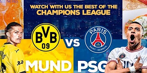 PSG vs. Dortmund - Semifinal Leg 2 of 2 #UEFA  #WatchParty primary image
