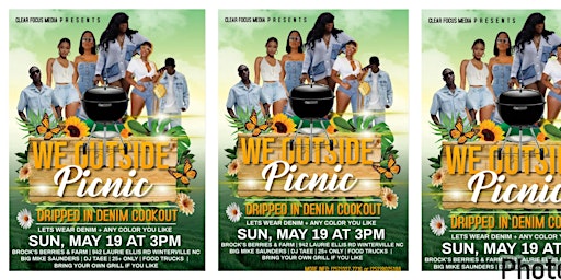 WE OUTSIDE PICNIC JAM:  DENIM COOKOUT EDITION primary image