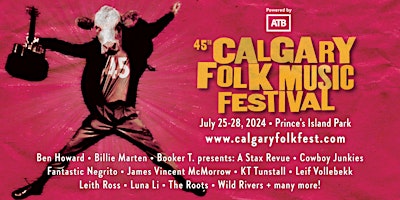 Calgary Folk Music Festival 2024 primary image