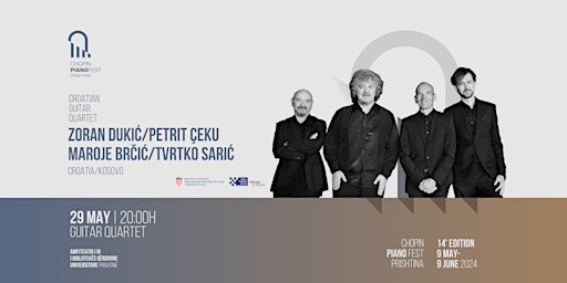 Chopin Piano FEST 14th Edition - Croatian Guitar Quartet primary image