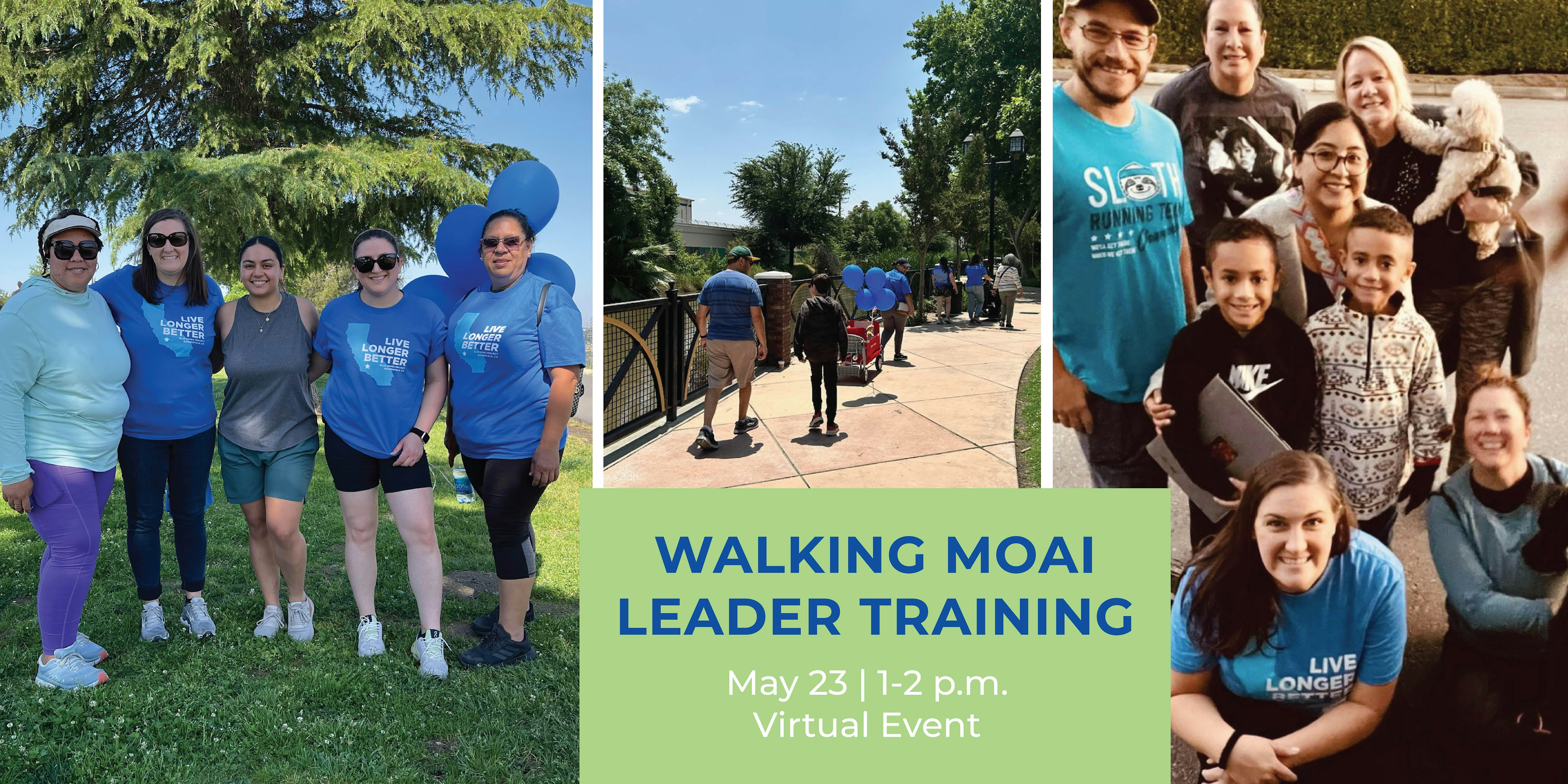 Walking Moai Leader Training – BZP Bakersfield