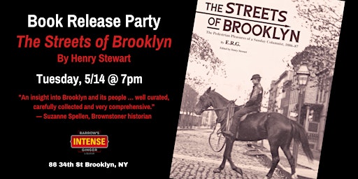 Primaire afbeelding van Book Launch: The Streets of Brooklyn by Henry Stewart