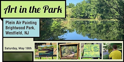 Imagem principal de 2024 Art in Brightwood Park, Plein Air Painting