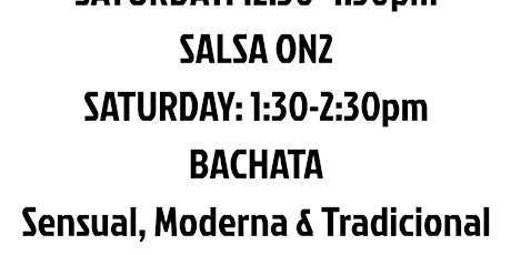 FREE Salsa or Bachata Group Class