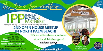 Imagem principal do evento IPP Inner Power Partners® Open House Meetup  for Professionals