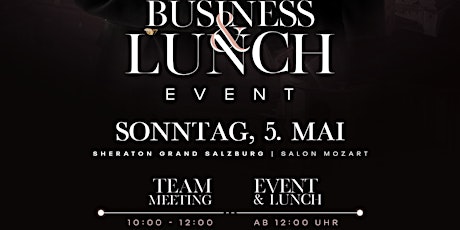 Business & Lunch Event