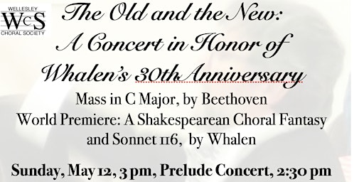 Imagen principal de The Old and the New: A Concert in Honor of Whalen's 30th Anniversary