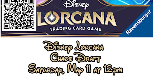 Imagem principal do evento Disney Lorcana Chaos Draft at Round Table Games