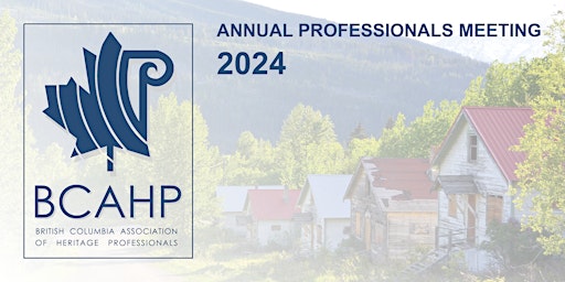 Image principale de BCAHP Annual Professionals Meeting 2024