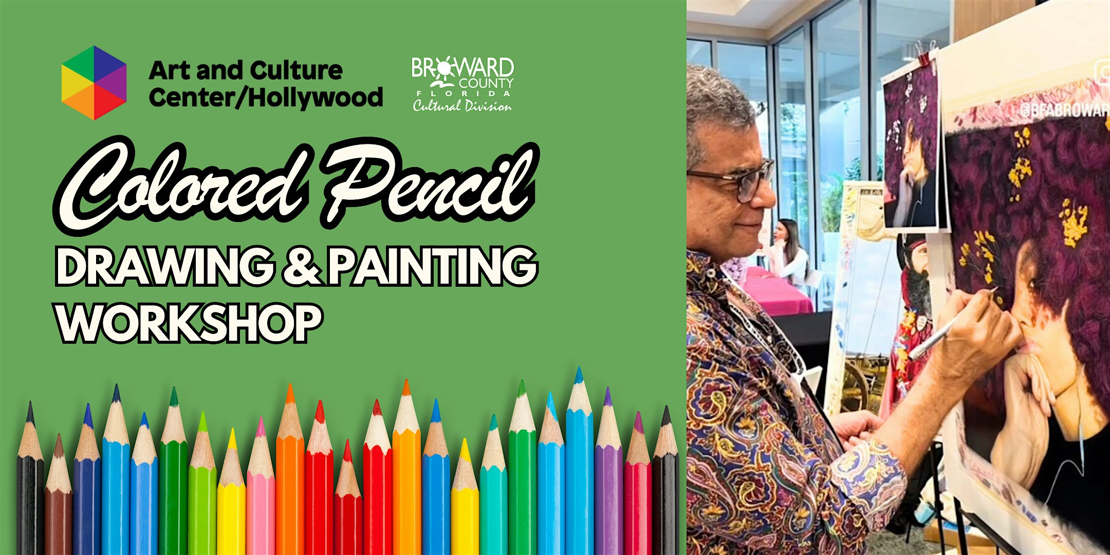 Colored Pencil Drawing & Painting Workshop