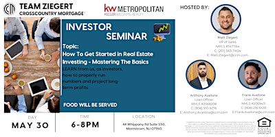 Real Estate Investment Seminar: How To Get Started