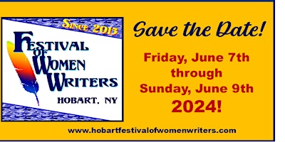 Hobart Book Village    Festival of Women Writers 2024 primary image