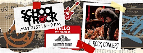 Beavercreek School of ROCK Live Concert at the Wandering Griffin Brewpub