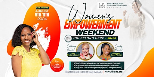 Women's Empowerment Weekend 2024 primary image