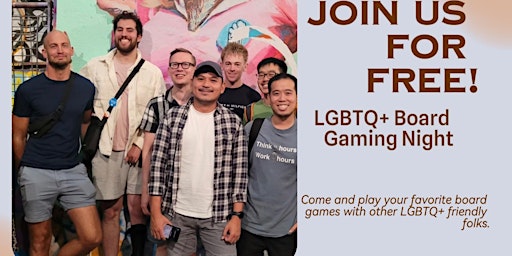 Imagen principal de Queer Boardgame Night @ The Rising