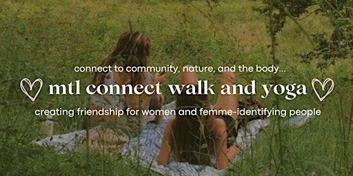 Primaire afbeelding van Women's Connect Walk and Yoga
